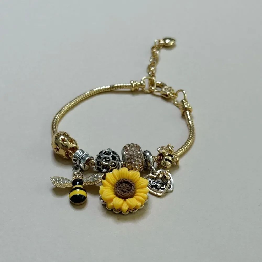 Sunflower Bracelet #1795 - Picture 5 of 5